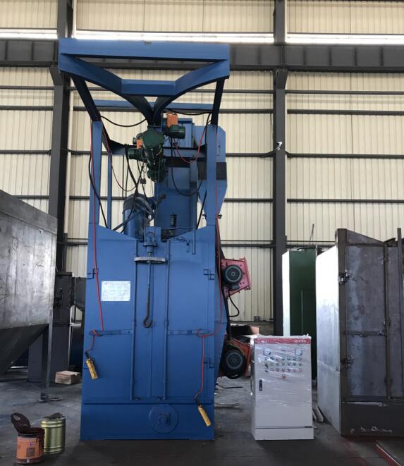 廣東廣州吊鉤式拋丸機(jī)獲廣東客戶五星好評