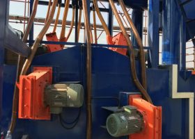 發往徐州通過式拋丸機拋丸器如何調整？